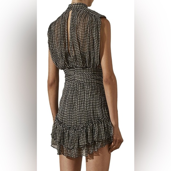 Shona Joy Black and White Mini Dress - Picture 2 of 11